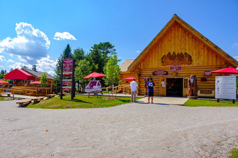 Boutique Bûcheron au Camp de bûcheron