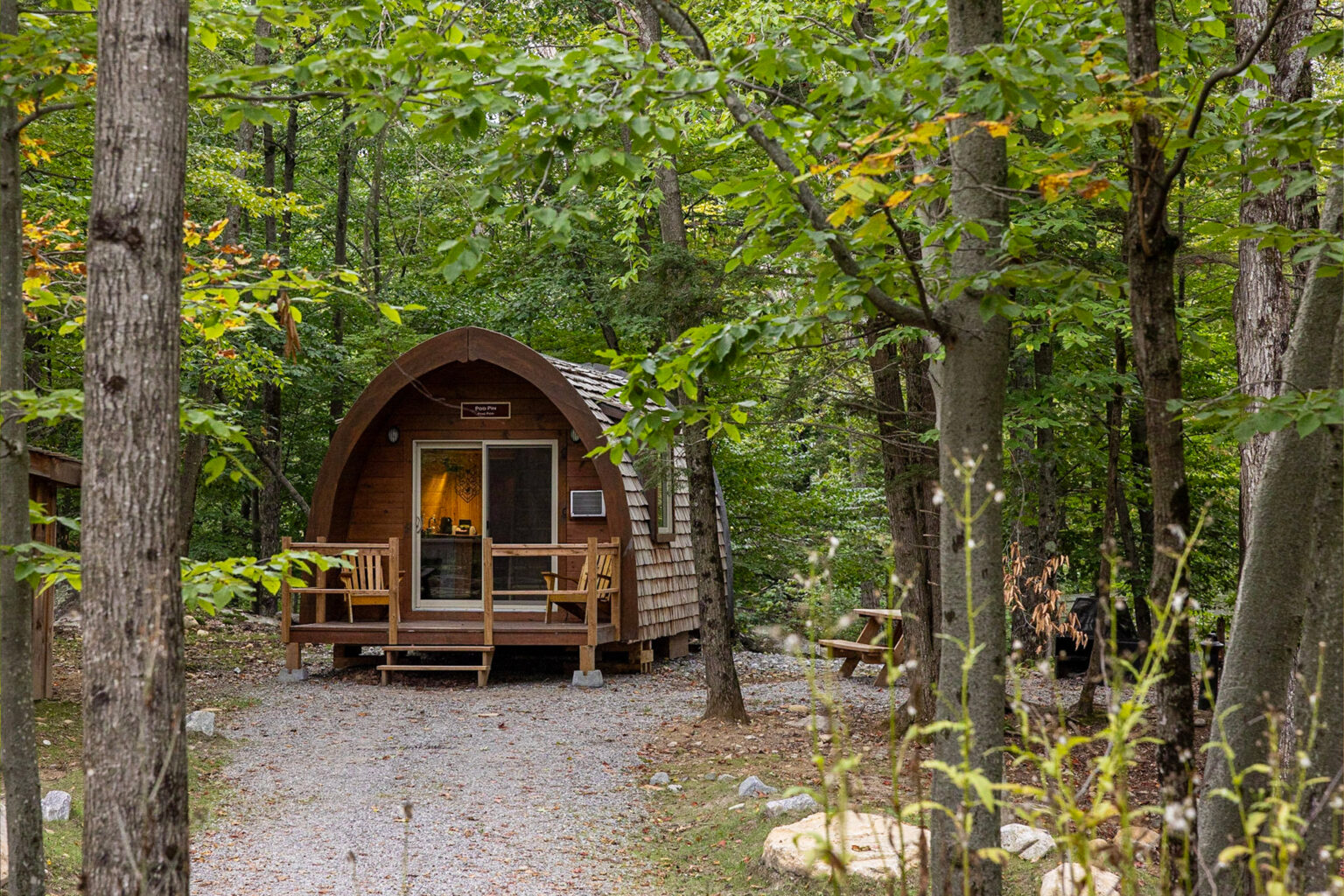 Pod au Parc Omega
