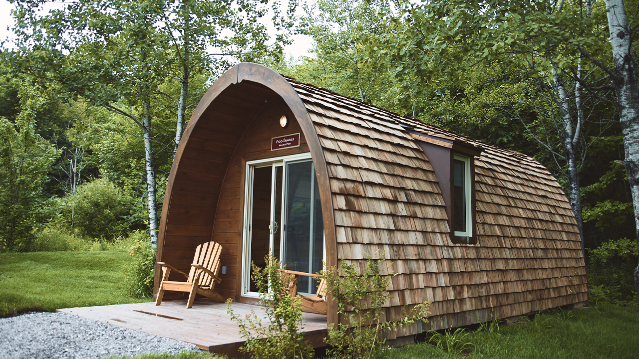Chalet panoramique au Parc Omega
